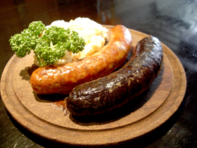 アルゼンチン風ソーセージ Chorizo Argentine sausage アルゼンチン風血のソーセージ Morcilla Argentine black sausage